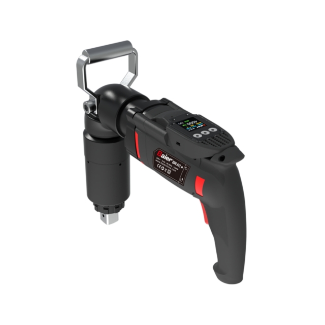 Llave dinamométrica eléctrica con mango angular personalizada para trabajos de precisión