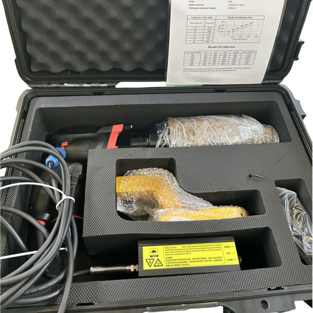 Llave dinamométrica eléctrica serie BRAC-S (con adaptador de corriente)