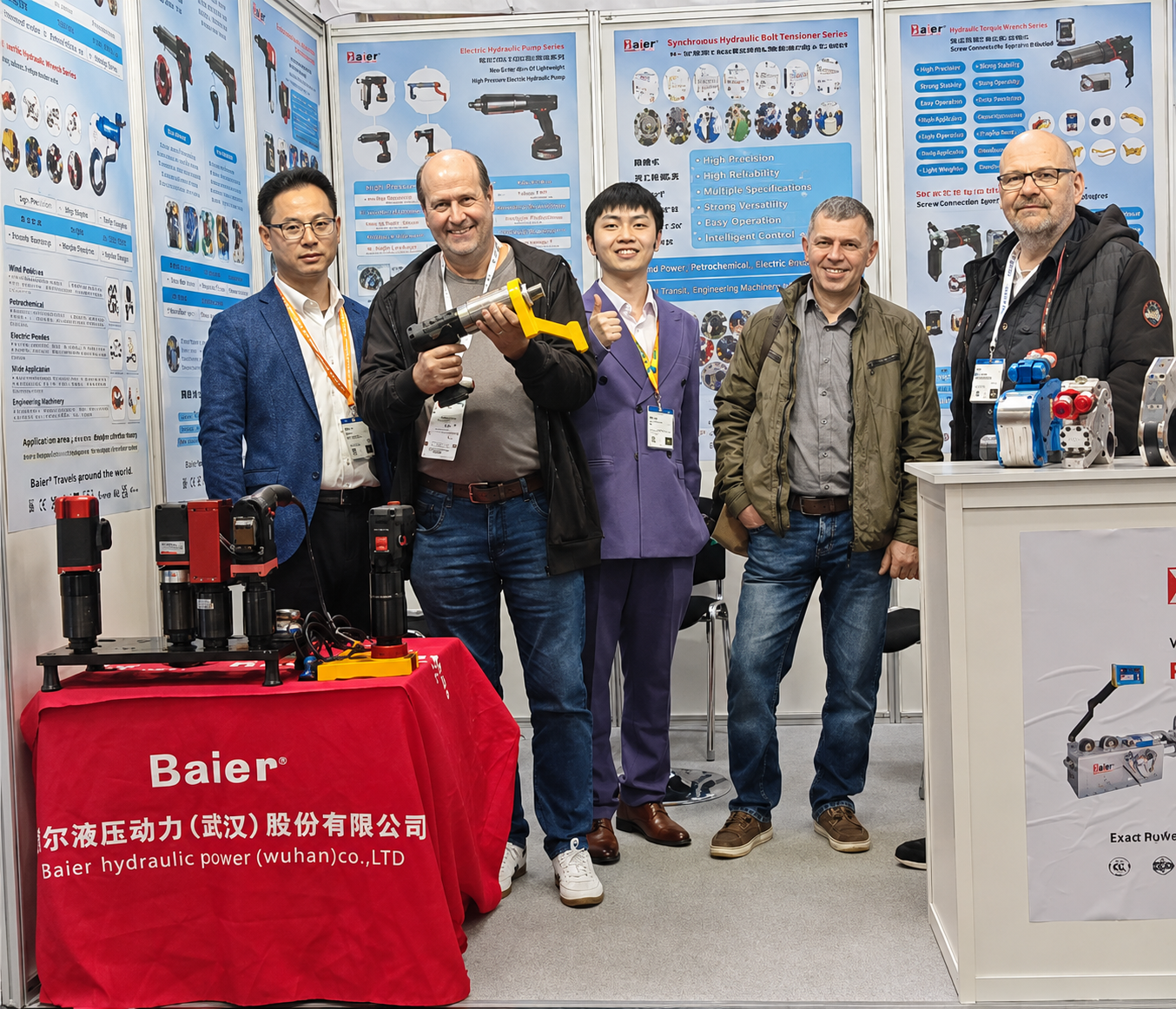Baier brilla en Hannover Messe 2026: presentando innovaciones en empernado inteligente: ¡próxima parada, Canadá!
