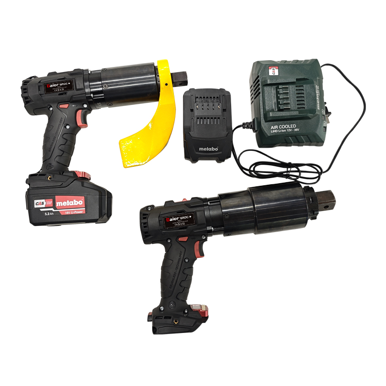 Bair BRDC-SS Llave dinamométrica inteligente inalámbrica 50-12000 Nm Herramienta de torsión de batería resistente con motor alemán Metabo para distribuidores industriales