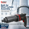 Llave dinamométrica eléctrica enchufable BRAC-S5000 con motor Metabo para montaje de turbinas eólicas