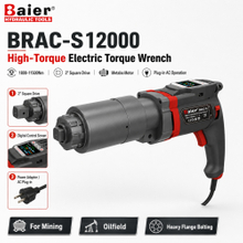 BRAC-S12000 Llave dinamométrica eléctrica de alto torque para mantenimiento de minas y campos petrolíferos 1800-11500 Nm